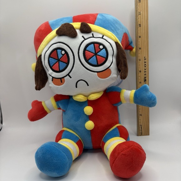 Glitch Productions Amazing Digital Circus Jester Plush Toy Collectible NEW NWT - Picture 2 of 7
